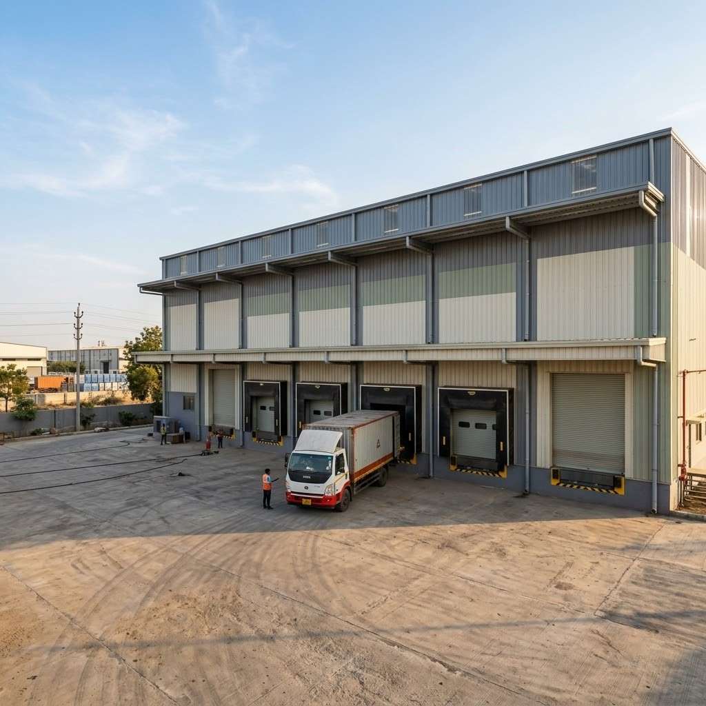 35,000 sq ft logistics warehouse turnkey in 7 months